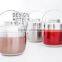 Insulated takeaway hot food container metal food box