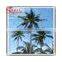 2017 Wholesale Ourdoor artificial fack fiberglass coconut tree decoration