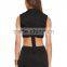 Women deep V neck open waist black short tight mini party dress prom dress wholesale