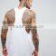 High Quality New Design Summer Cooling Custom White Color Gym Wear Comfortable Cotton Spandex Casual Men's Sport Vest