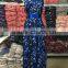 2016 latest new selling printed halter sleeveless formal long dress
