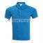 OEM custom polyester/spandex plain dry fit yellow golf polo shirt