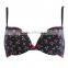 ladies printed bra & camisole underwear set