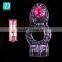 Vibrating Penis Rings Clit Dual Vibrating Cock Ring Stretchy Delay Penis Rings Sex Toys for Couple