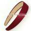 Fashion Colorful Plastic Headband Satin