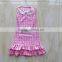 Boutique Cotton Outfits Kids Clothes Pink Girls Sets QL-108