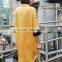 2017 Fashion Womens Comfortable Daily Hot Ladies middle sleeve deep V Elegant Women yellow fashion long shirt