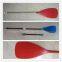 burly wood adjustable plastic aluminum sup paddle