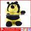 Cute 11'' Plush Stuffed Bee Toy Soft Plush Bumble Bee Toy