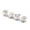 Sliver square Mens shirt button stud with cufflinks