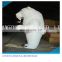 Inflatable airblown polar bear static for christmas decoration