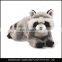 Stuffed raccoon bear plush animal toy