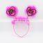 Hot - haired with feather headdress peach head peach heart Hen party headband