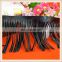 wholesale customize black color PU decorative fringe leather tassel on sales