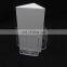 Tabletop 3 sides acrylic revolving brochure display holder stand
