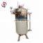 Vertical retort autoclave for food