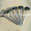 9BWG*2.5 Umbrella Head Box Construction Galvanized Roofing Coil Wire Nails Tacks With Washer