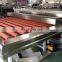 Horizontal washing glass machine