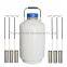 YDS-10 ISO liquid nitrogen container/dewar/tank for storing semen and embryo