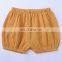 Pure color unisex newborn 2pcs outfit casual linen cotton baby clothing set