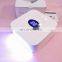 Wireless rechargeable nail UV led lamp curing gel polish nail dryer portable manicure machine