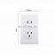 US Standard USB Wall Plug Adapter socket,115mm Dual USB Port Power Outlets Panel Universal Type B Plug Socket,AC 110-250V