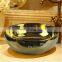 Hand painted ceramic porcelain art silver/Gold bathroom bowl sinks