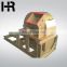 Wood waste crusher machine to make sawdust / wood crushing shredder
