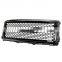 Car Grill for GMC 2014-2015 Sierra Front Bumper Upper Gloss Black Plastic Grille Automobile Grille high quality factory