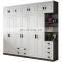 Bedroom Furniture White Solid Wood Armoire