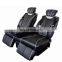 Luxury Leather Motorhome Camper Van Rear Seat with Pneumatic Massage sofa bed for Benz V-class VITO V250 v260 Original seats