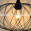 HUAYI Cheap Price E27 Iron Indoor Living Room Dining Room French Pendant Light Modern Chandelier