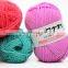 vietnam Algodon con leche para tejer  milk cotton yarn bamboo linen knitting yarn for hand knitting