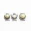 Best Selling Light Beautiful Strong Durable 10 mm Round Pearl Prong Snap Button Pearl Rivet For Clothing