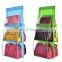Wholesale Hanging Three-Dimensional Double-Sided Six Layer Perspective Finishing Bag Handbag Organizer Dust-Proof Storage