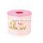 High quality wholesale round PP plastic napkin holder tissue box