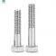 DIN931 / A2-70 Stainless Steel Hexagon Head Bolts Plain Surface Hex Head Screws