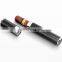 80g antique silver brass metal embossed flower pattern customized logo travel cigar tube