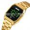 SKMEI 1679 fashion binary led wrist watches men 30 meters waterproof oem logo watch
