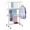 Indoor clothesline long hanging clothes shelves garment rack