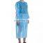Disposable Isolation Gown Knitted/elastic Cuff pp pe isolation gowns