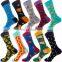Wholesale New Design Street Sports Men Jacquard African Print Socks