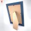 MDF Material Simple Solid Color Dark Blue Photo Frame for Wall Display Pictures Frame