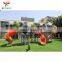 Football Tower Playsets Outdoor Amusement Park Rides Children Games Plastic Slide Playground Equipment Kindergarten Austattung