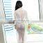 Lingerie for Women Sexy Long Lace Dress Sheer Gown See Through Kimono Robe
