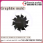 Graphite fan，Mechanical graphite mold