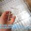 Portable acrylic pack tobacco Transparent flip-top plastic cigarette case high-end creative trendy thick cigarette case