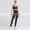 Custom Yoga One Piece Hollow Jumpsuits Sexy V Shape Backless Sports Workout Onesies Leggings