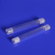 customized thread mouth Quartz Tube With Thread Mouth At Both Ends