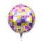 Wholesale 22-Inch 4D Laser Disco Foil Balloons Silver Gold for Birthday Wedding Disco Party Decorations
